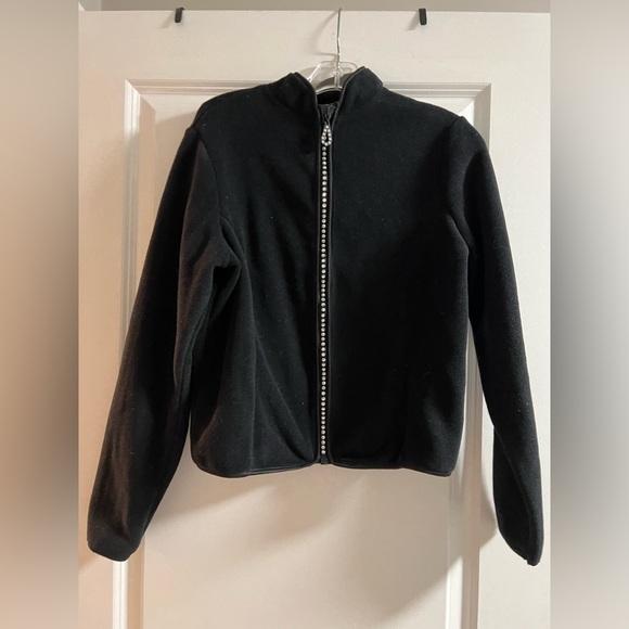 Jump in Style Skatewear Jackets & Blazers - JNS Skatewear Fleece jacket with stoned zipper